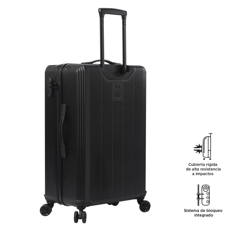 Maleta de 23 Kg 360 Sko Mediana Negra