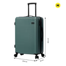 Maleta de 23 Kg 360 Sko Mediana Verde