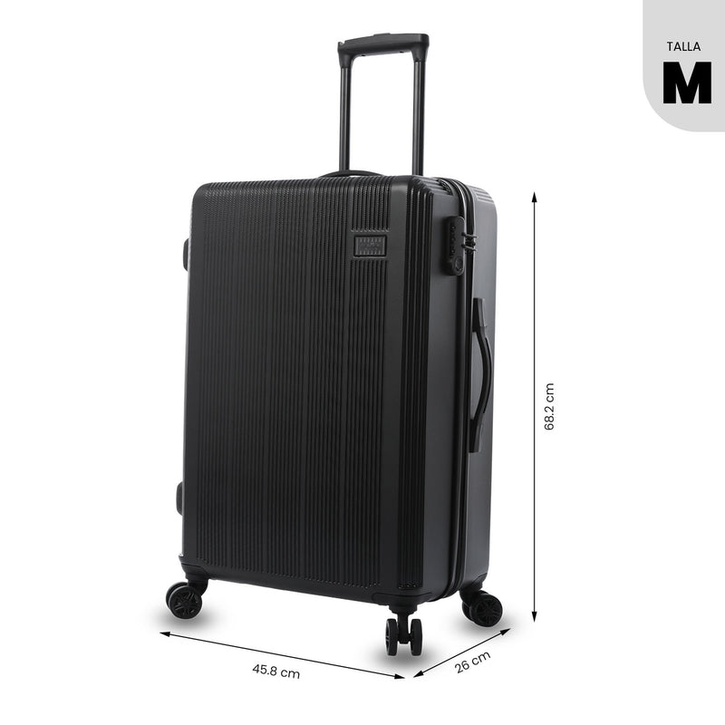 Maleta de Viaje Mediana 360 Sko Negra