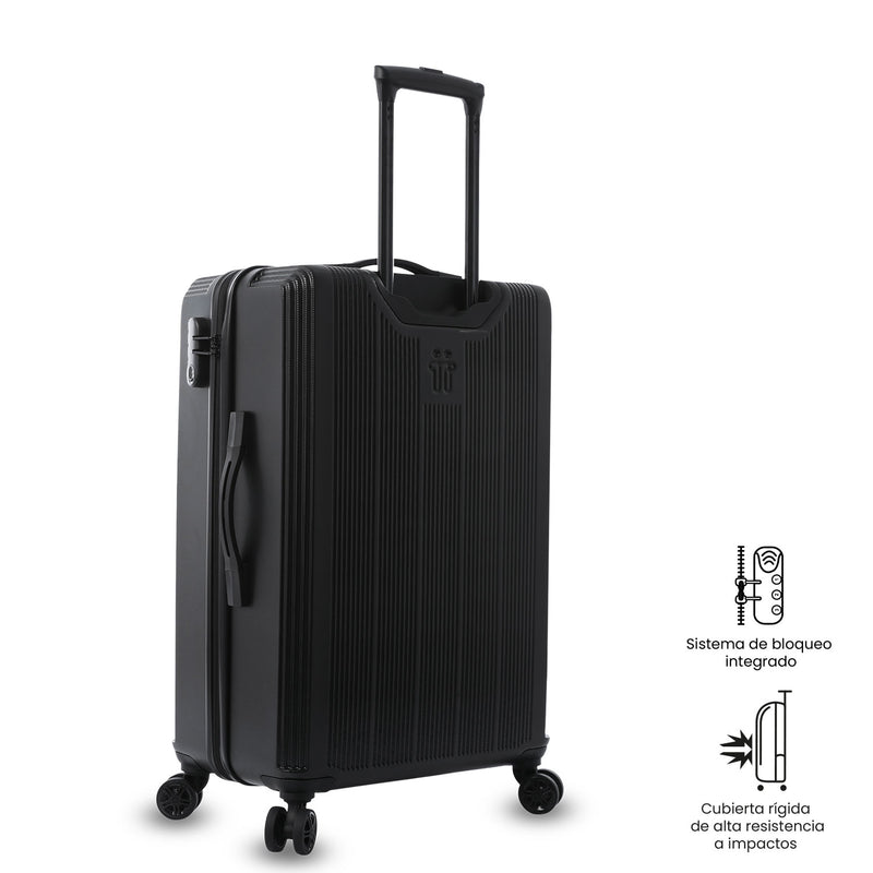 Maleta de Viaje Mediana 360 Sko Negra