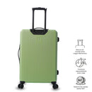 Maleta de Viaje Mediana 360 Sko Verde