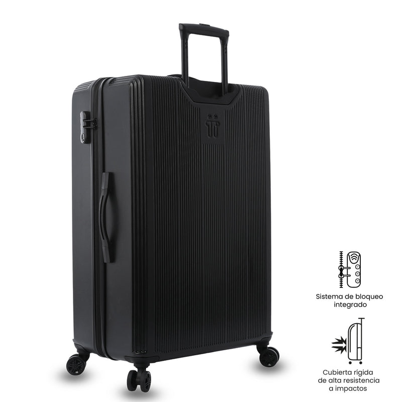 Maleta de Viaje 23 Kg 360 Sko Bodega Negra