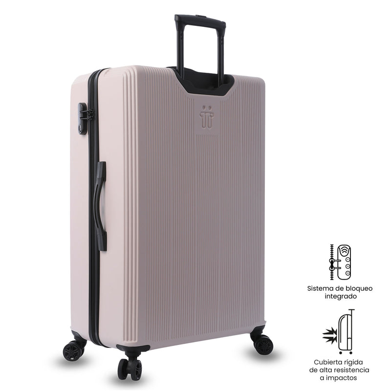 Maleta de Viaje 23 Kg 360 Sko Bodega Rosada