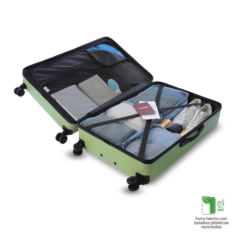 Maleta de Viaje 23 Kg 360 Sko Bodega Verde