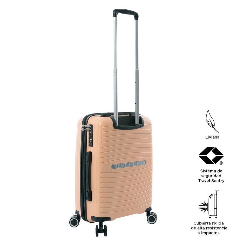 Maleta de Mano 360 Wave S Durazno