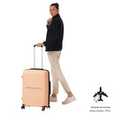 Maleta de 23 kilos 360 Wave Durazno