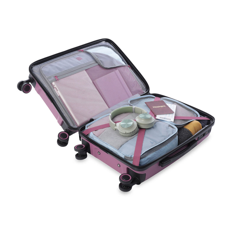 Maleta de 10 kilos 360 Wave 2.0 Pequeña Rosada