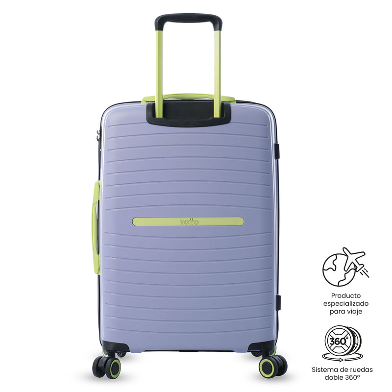 Maleta de Viaje Mediana 360 Wave 2.0 Morada