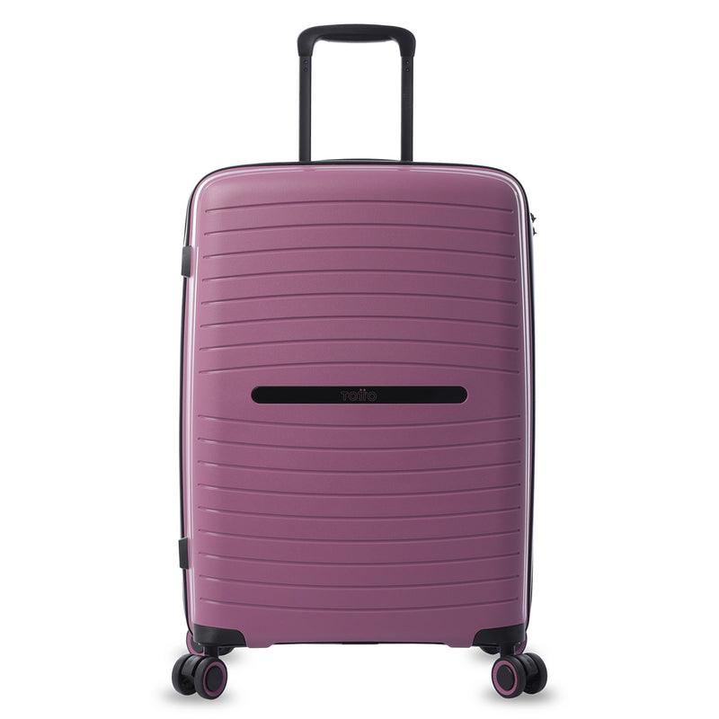 Maleta de Viaje Mediana 360 Wave 2.0 Rosada