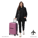 Maleta de Viaje Mediana 360 Wave 2.0 Rosada