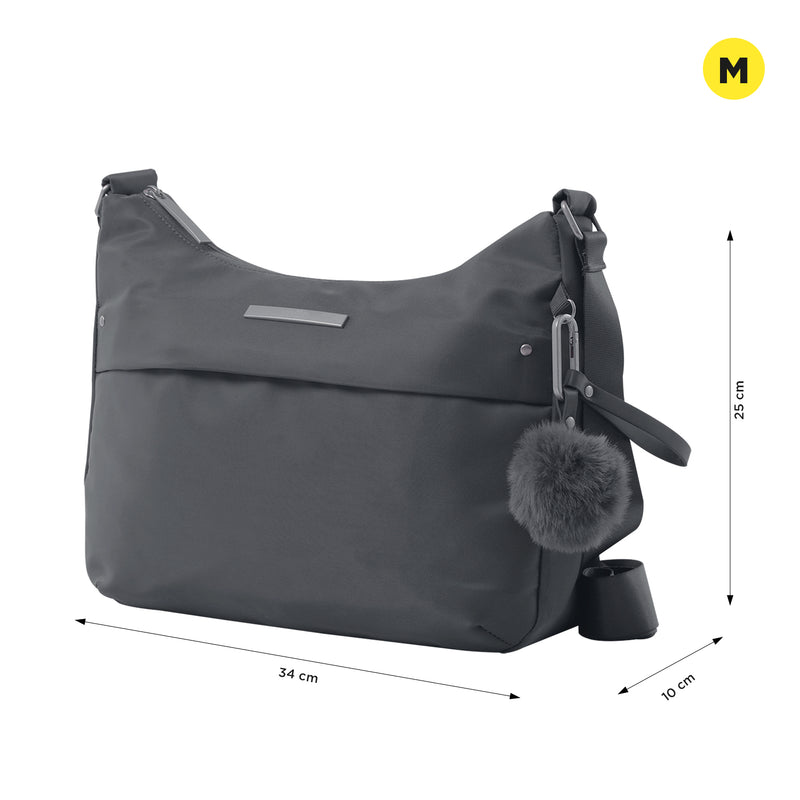 Bolso Mujer Porta Pc 10" Adelaide 1 2.0 Gris