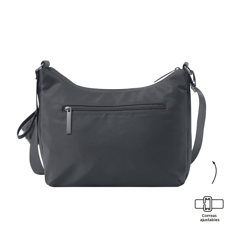 Bolso Mujer Porta Pc 10" Adelaide 1 2.0 Gris