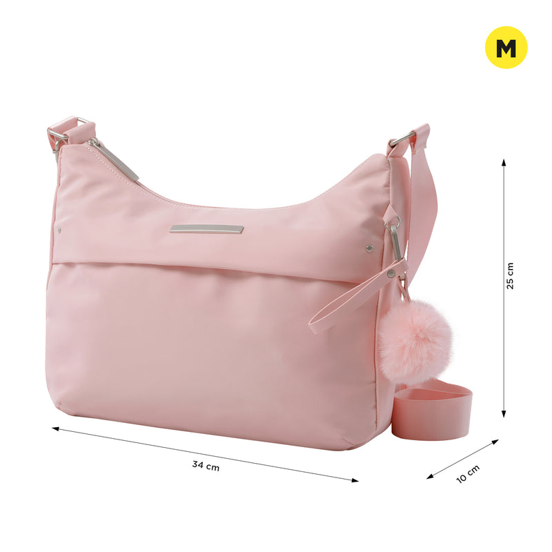 Bolso Mujer Porta Pc 10" Adelaide 1 2.0 Rosado