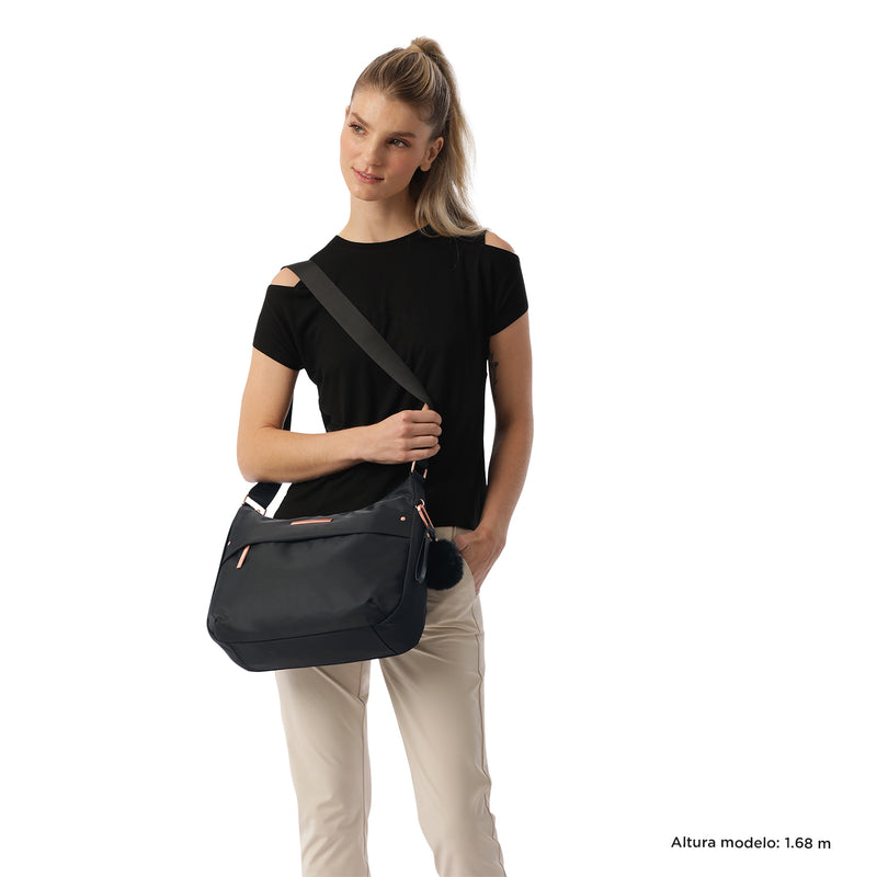 Bolso Mujer Porta Tableta 10" Adelaide 1 2.0 Negro