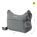 Bolso para Mujer Porta Tableta 10" Adelaide 1 2.0 Gris