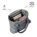 Bolso para Mujer Adelaide 2 2.0 Porta Laptop 13" Gris