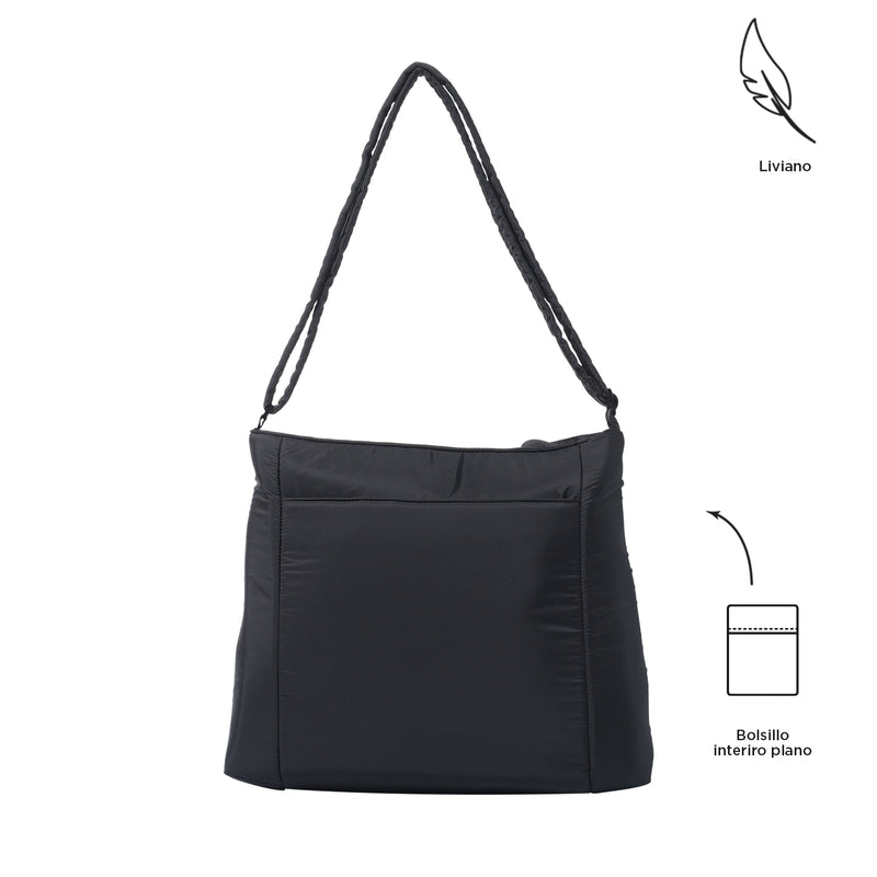 Bolso Mujer Tote Porta PC 15.4" Arlyn L Negro