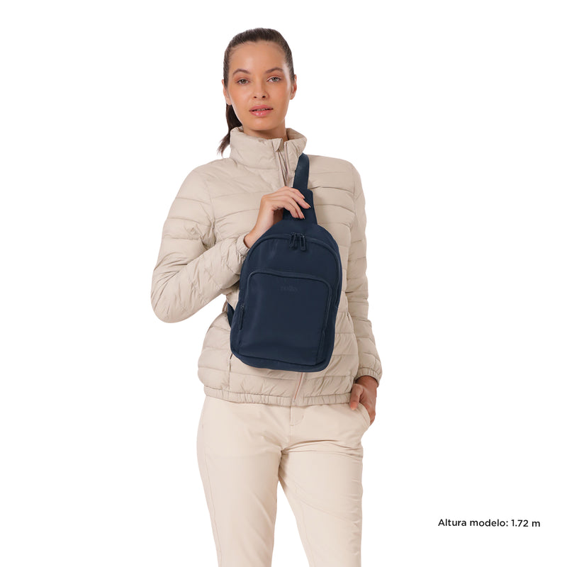 Bolso Mujer Porta Tableta 10" Logar 2.0 Azul