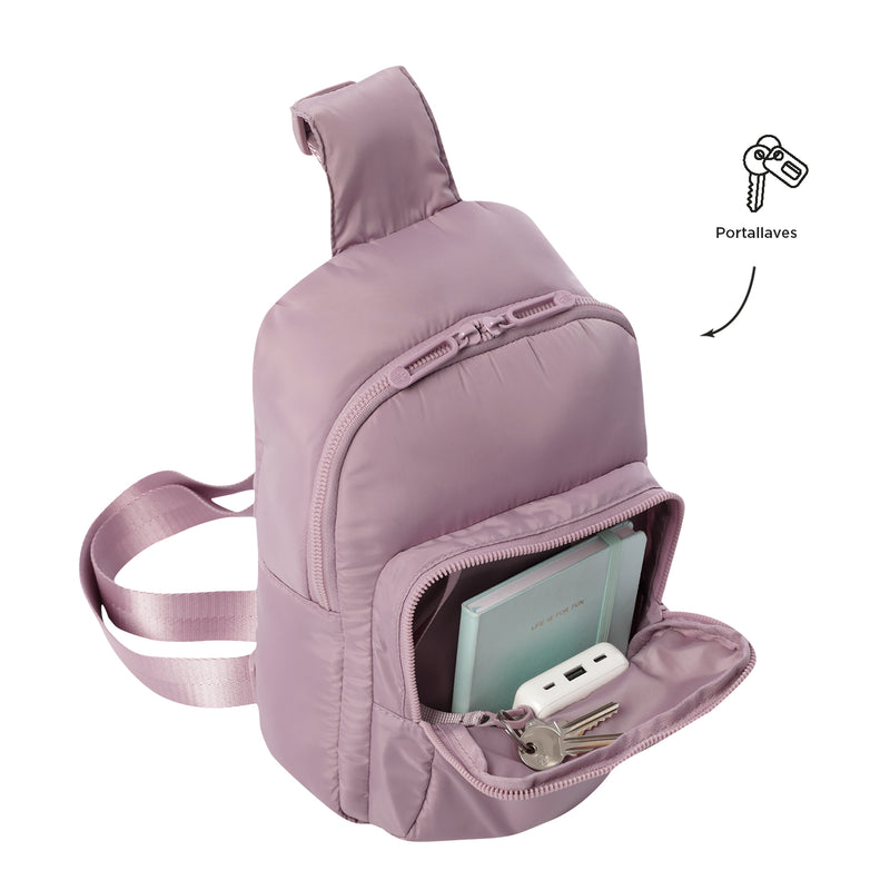 Bolso Mujer Porta Tableta 10" Logar 2.0 Rosado