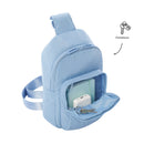 Bolso Mujer Porta Tableta 10" Logar 2.0 Azul