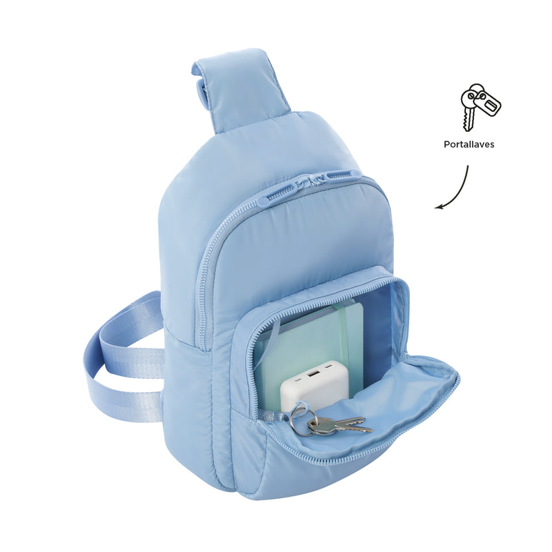 Bolso Mujer Porta Tableta 10" Logar 2.0 Azul