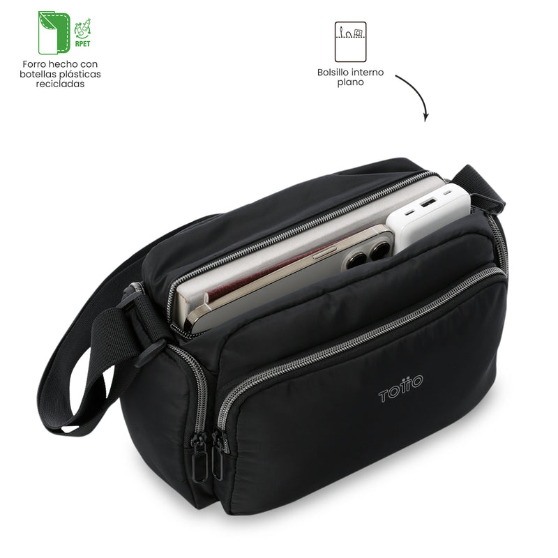 Bolso para Mujer Brasil tipo Crossbody Pequeño Negro