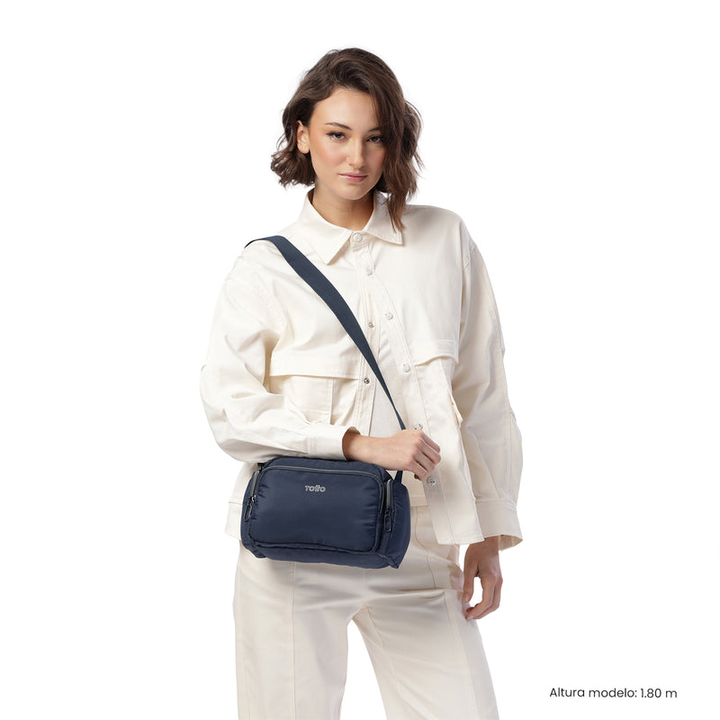 Bolso para Mujer Brasil tipo Crossbody Pequeño Azul