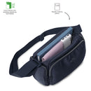 Bolso para Mujer Brasil tipo Crossbody Pequeño Azul