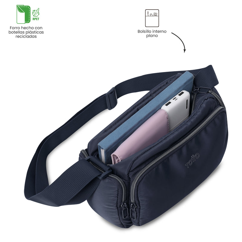 Bolso para Mujer Brasil tipo Crossbody Pequeño Azul