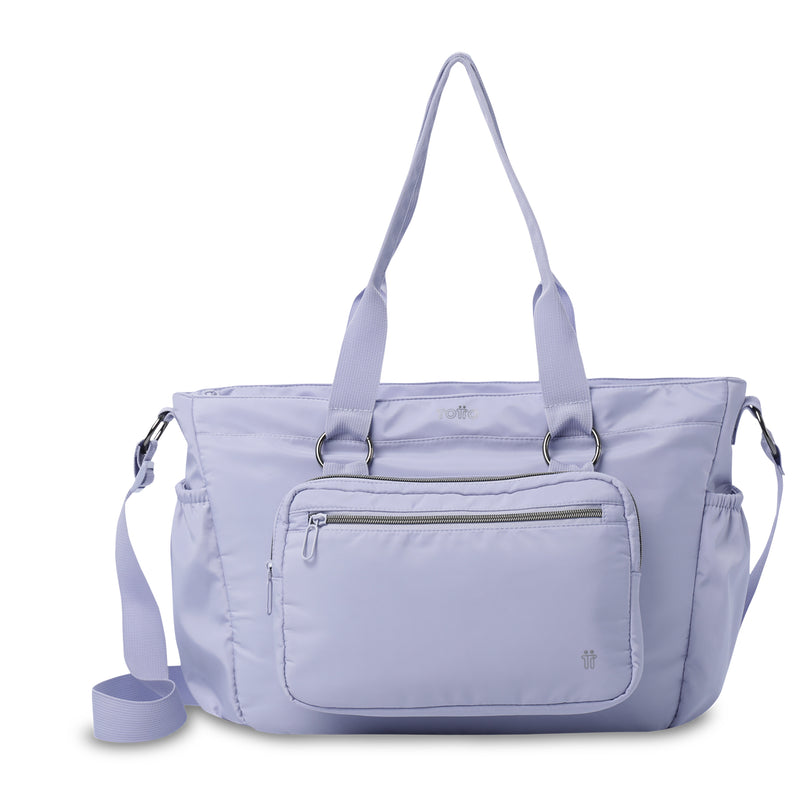 Bolso Tote Brasil Porta PC 15" Morado