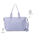 Bolso Tote Brasil Porta PC 15" Morado