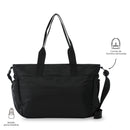 Bolso Tote Brasil Porta PC 15" Negro