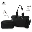 Bolso Tote Brasil Porta PC 15" Negro