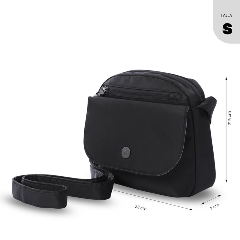 Bolso para Mujer Porta Tableta 8" Corneana Negro
