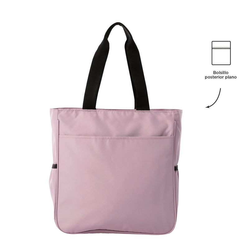 Shopping Bag Grande para Mujer Cutara Porta Laptop 14" Rosado