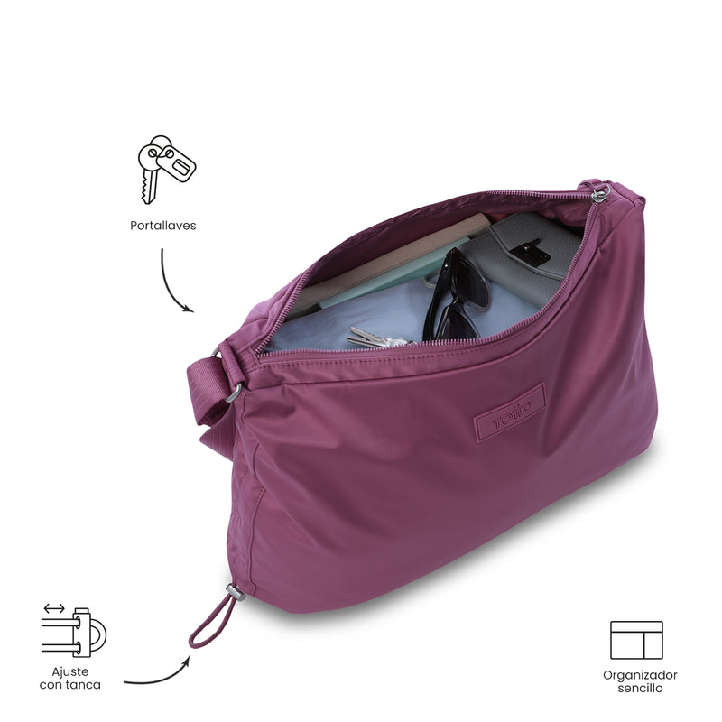 Bolso de hombro Shopping Mediano para Mujer Estambul Rosado