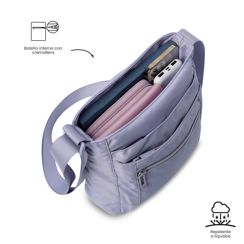 Bolso para Mujer Supiori tipo Crossbody Pequeño Morado