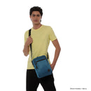 Bolso para Hombre Porta Tableta 10" Bayonne Azul