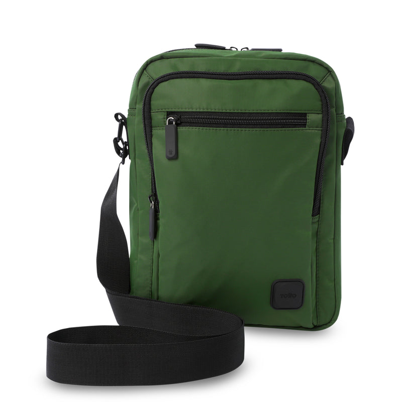 Bolso para Hombre Porta Tableta 10" Crossbody Bayonne Verde