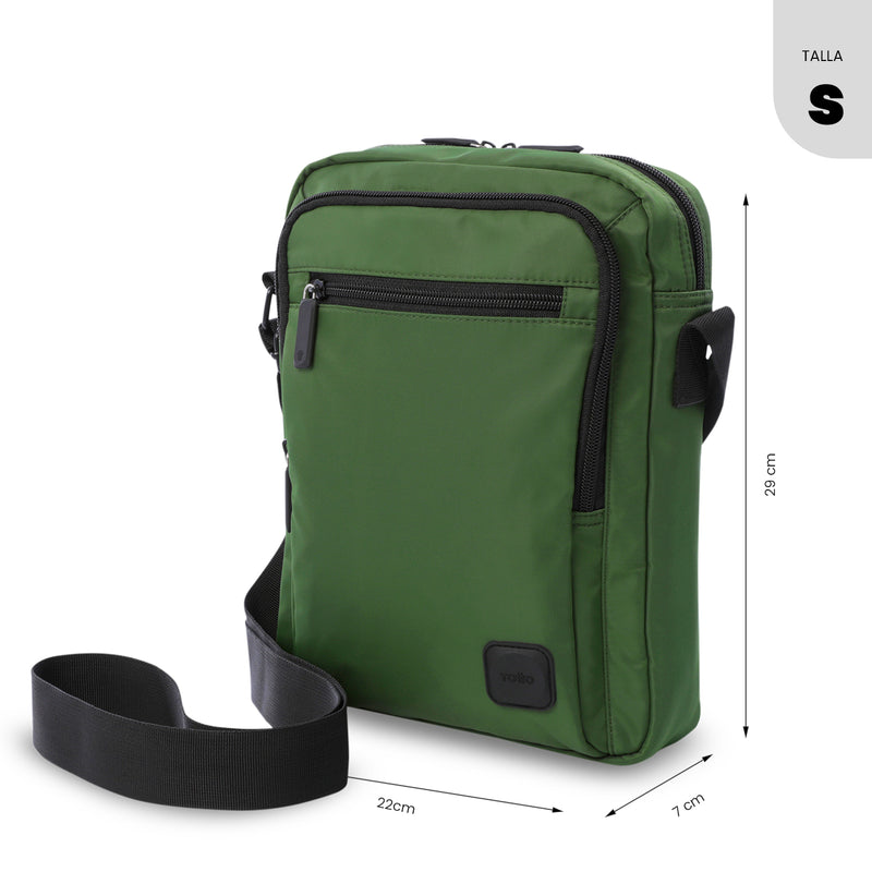 Bolso para Hombre Porta Tableta 10" Crossbody Bayonne Verde