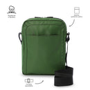 Bolso para Hombre Porta Tableta 10" Crossbody Bayonne Verde