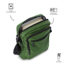 Bolso para Hombre Porta Tableta 10" Crossbody Bayonne Verde