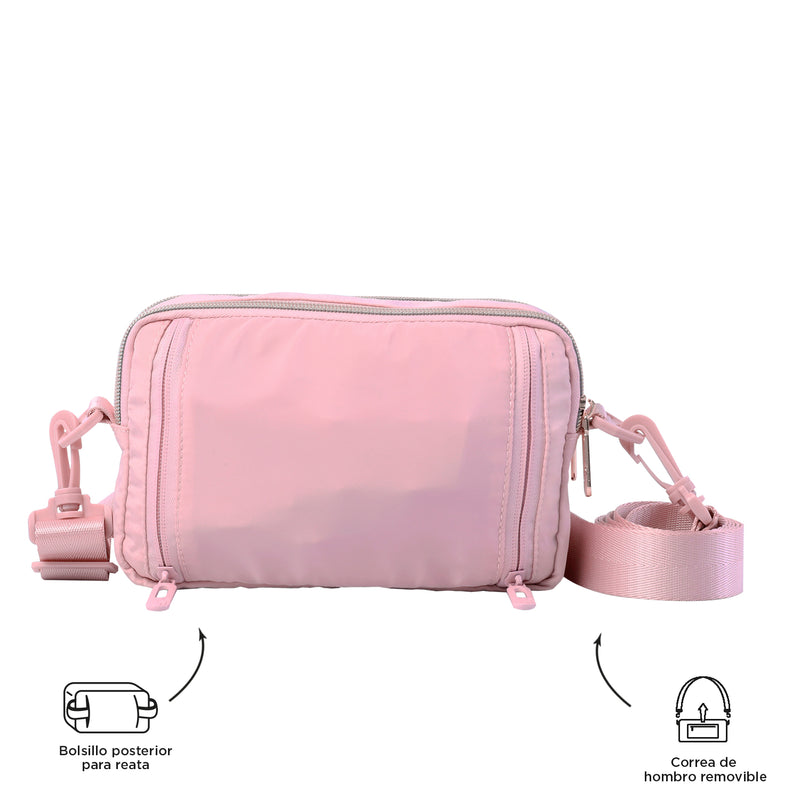 Bolso para Mujer Funty Crossbody Rosado