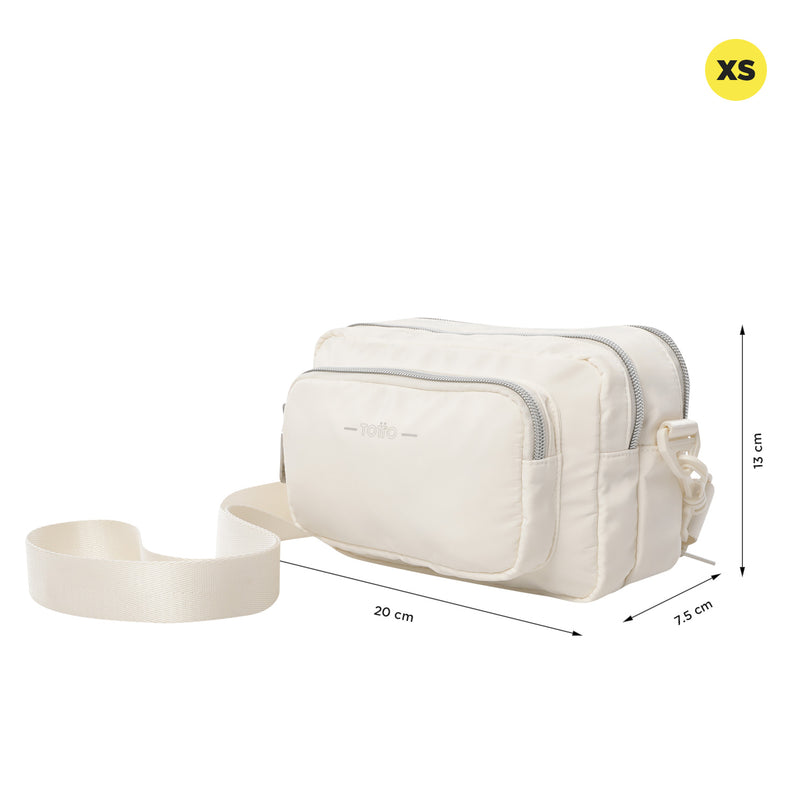 Bolso para Mujer 2 en 1 Funty Crossbody Blanco