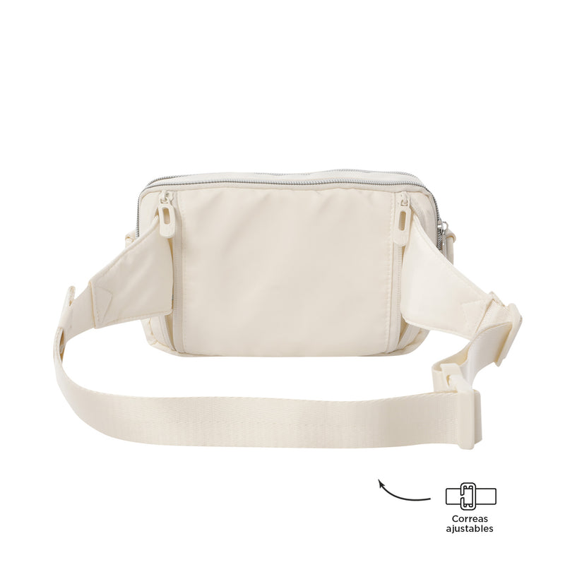 Bolso para Mujer 2 en 1 Funty Crossbody Blanco