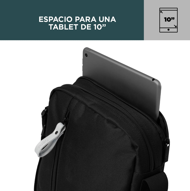 Bolso Porta Tablet Tobito -  Color : Negro
