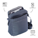 Bolso Manos Libres Hombre Wyvi Pequeño - Gris