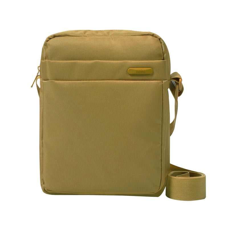 Bolso Hombre Porta Pc 10" Wyvi Amarillo