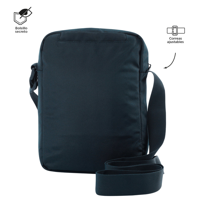 Bolso para Hombre Porta Tableta 10" Wyvi Azul