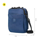 Bolso Viator Crossbody Pequeño - Color: Azul